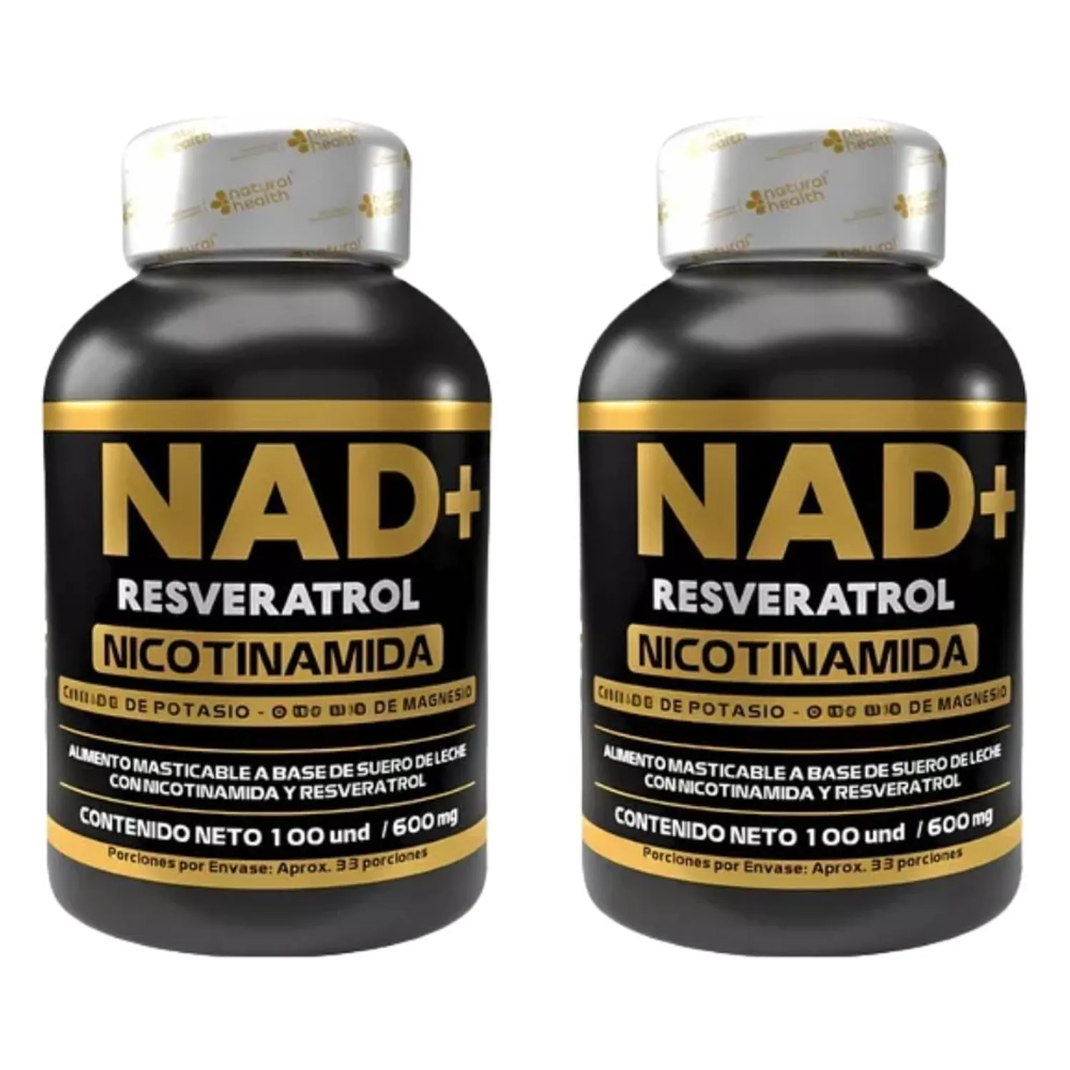 NAD+ Resveratrol invima X2 und