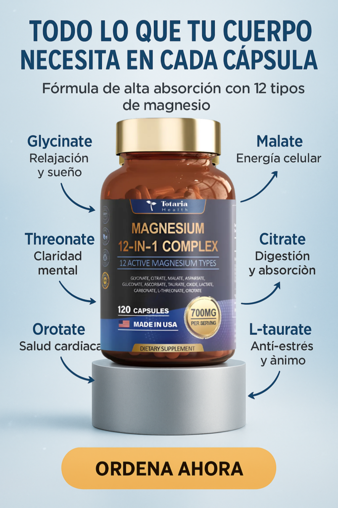 MAGNESIUM 12 EN UNO COMPLEX